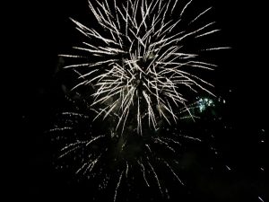 Emotional fireworks on an airplane